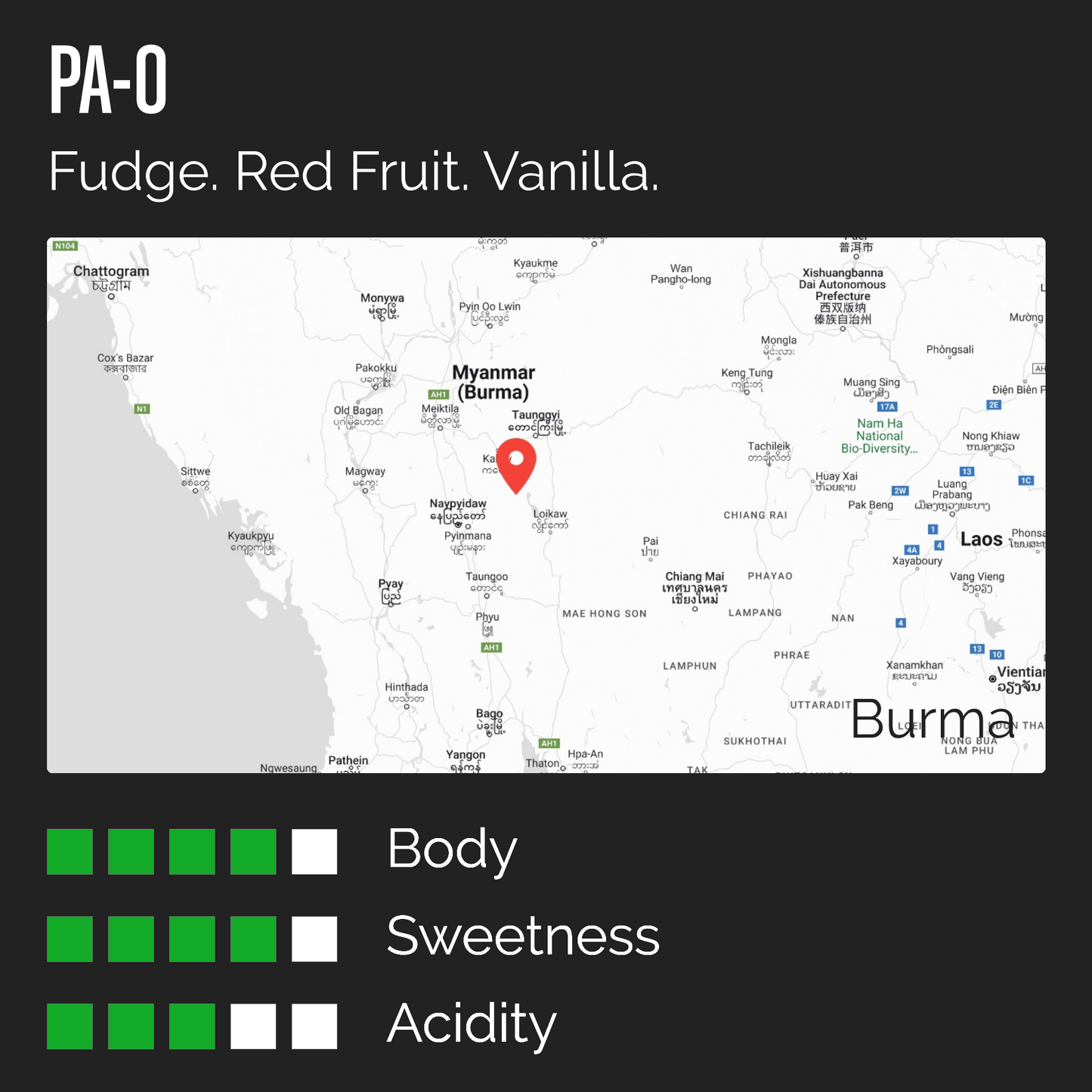 Pa O info card