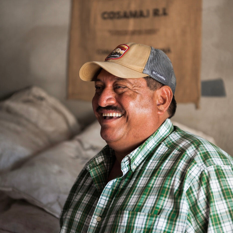 Coffee producer Tony Medina