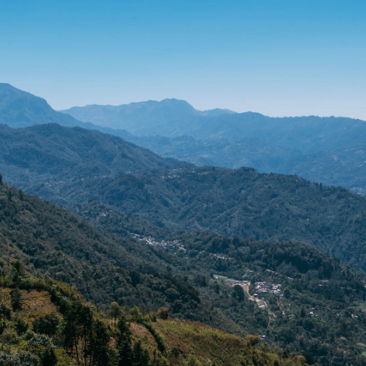 The landscape around La Cumbre