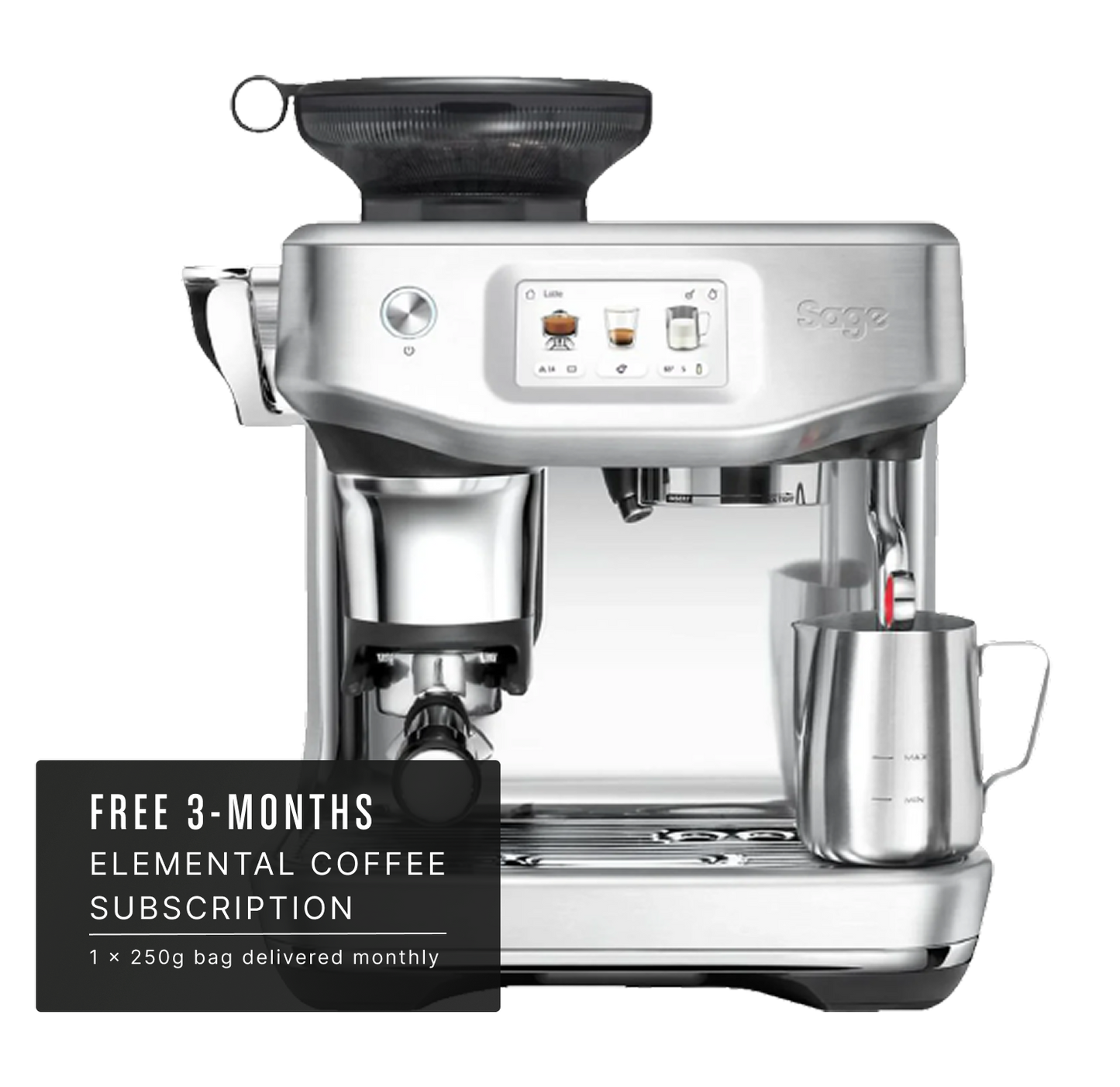 SAGE BARISTA TOUCH IMPRESS – MIT KALTEXTRAKTION