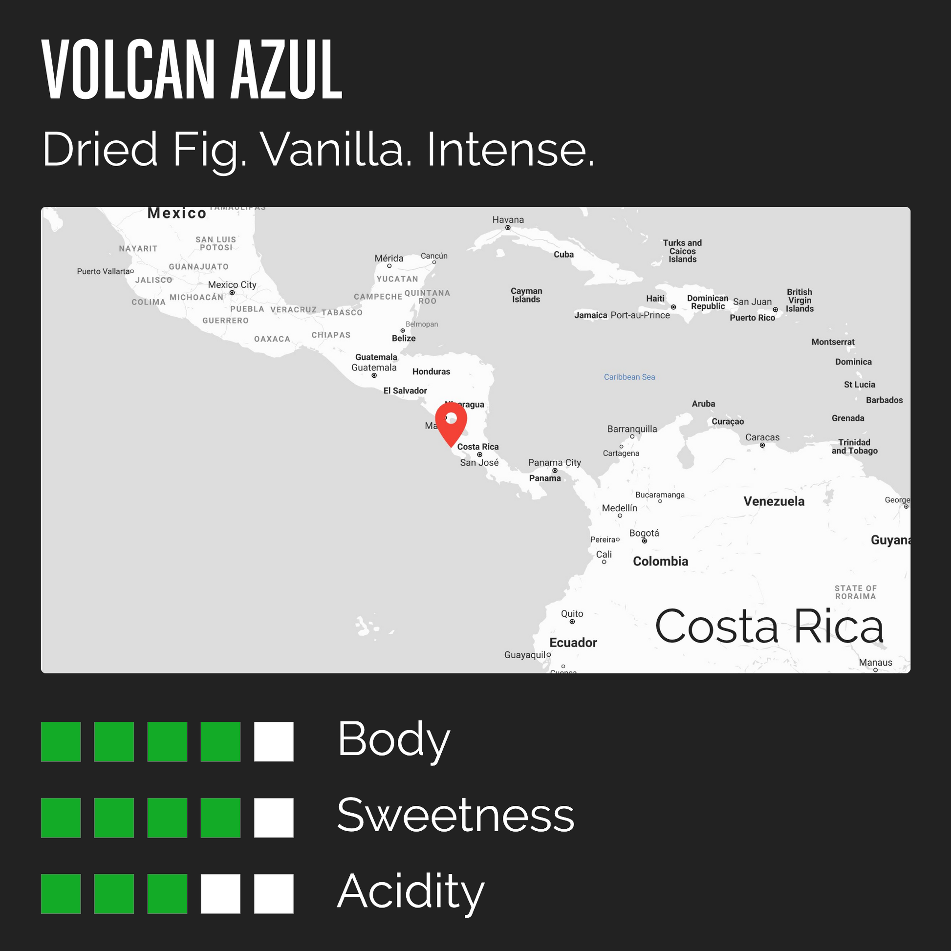 Volcan Azul Hover Card