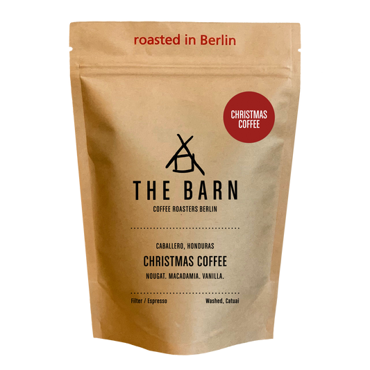 250g bag of Christmas coffee